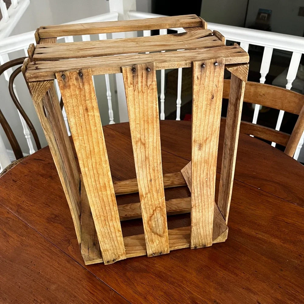 Antique Primitive Wooden Crate